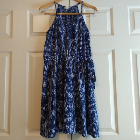 lucky brand blue dress